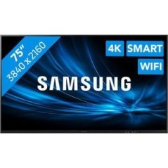 Samsung Flip Pro WM75B - 75" 4K UHD LED-Backlit LCD Display - Elevate Your Presentations!